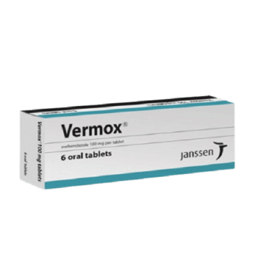 VERMOX TABS 100MG 6`s